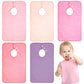 Hercicy Full Coverage Pullover Toddler Baby Bibs Terry Cloth Bibs with Snap Button for 0-4 Years Unisex Feeding Drooling(Cute,5 