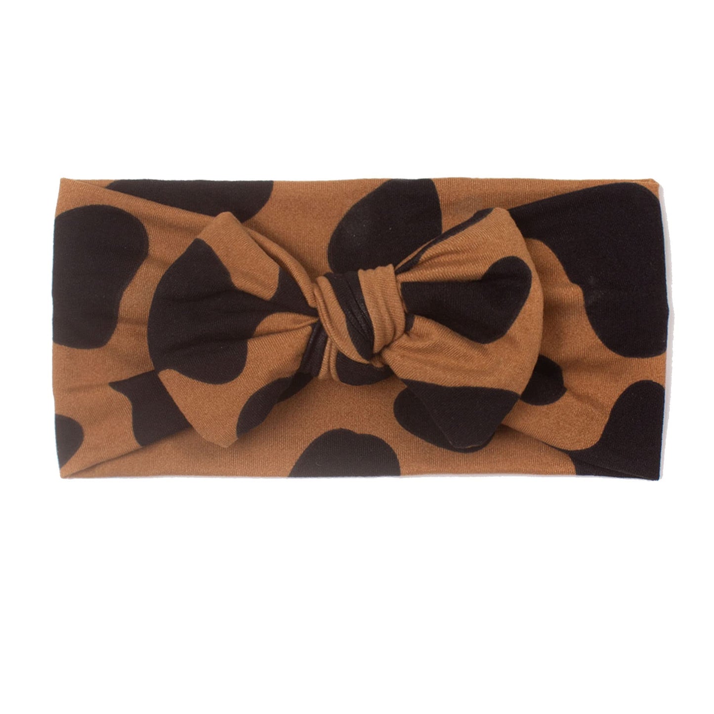 Koolgil Baby Girl'S Cute Toddler Bow Headbands Bowknot Rabbit Hairband Headwear For Daily Life Travel Photography (Leopard C)