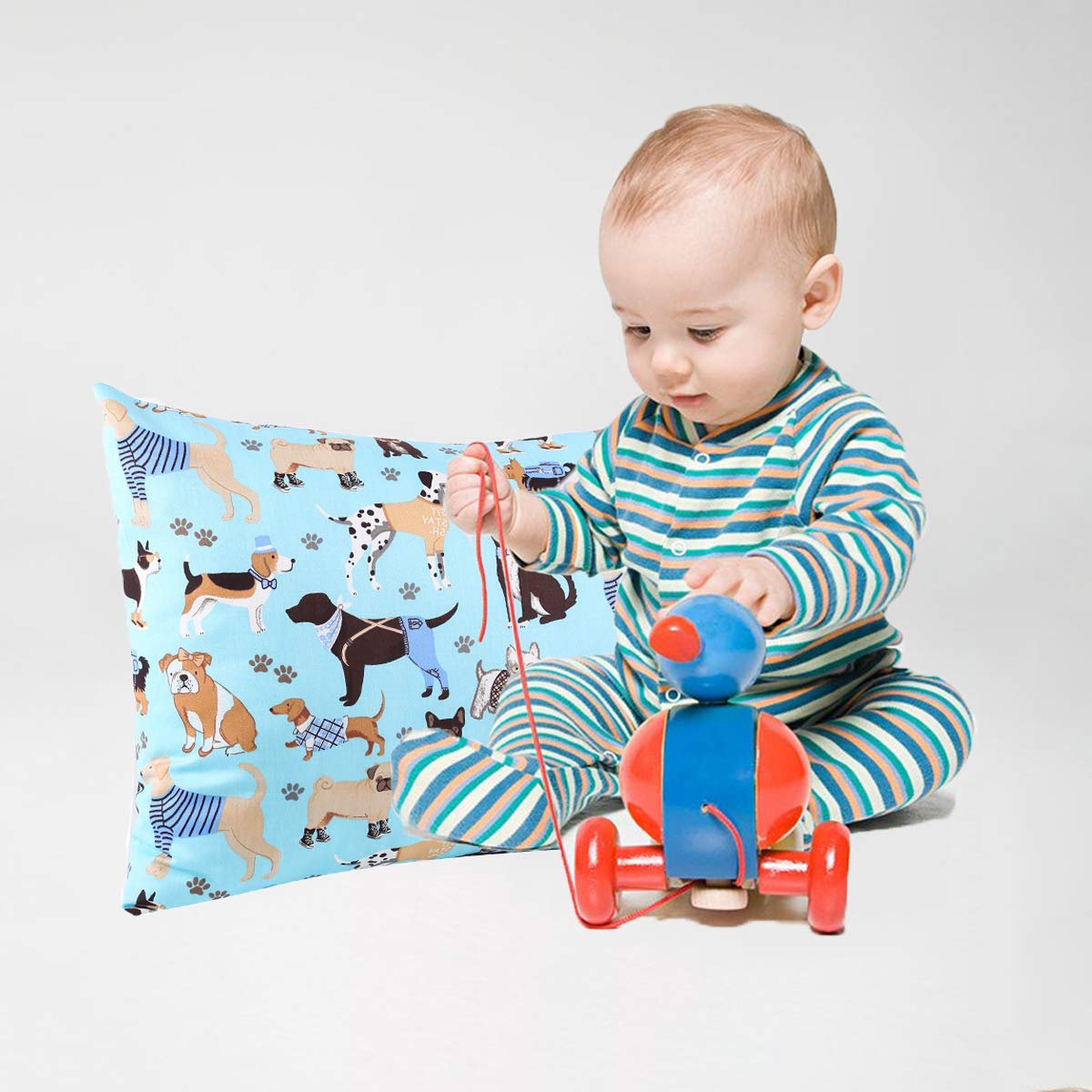 Cloele Kids Toddler Pillowcase Envelope Travel Pillowcase Baby Pillow Cover Fits Pillows Sized 12X16 Or 13X18-1 Pack Soft Childr