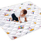 Vibe Bear High-Density Sponge Baby Play Mat,36X36 Inches Thicken One-Piece Infants Crawling Mat,Comfortable And Soft Baby Playma