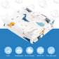 Hooded Towel Muslin Hooded Towel Made From Organic Cotton 6-Layer Cotton Bath Towel, Soft Bath Towels 27.5X55 Inches For Toddler