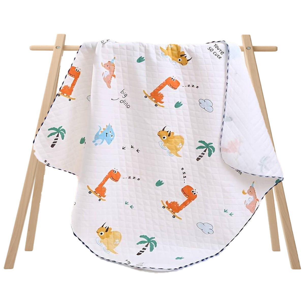 Balku World Cotton Blanket, Quilt, AC Comforter, Dohar, Pack of 1 Attractive MultiColour1