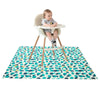 Joyo Roy 135X140 Cm Baby Floor Mat Splat Mat High Chair Mat Waterproof Mat Play Mat For Toddlers Splat Mat For Under High Chair