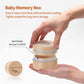 Hjkemi Umbilical Cord Keepsake Box For Umbilical Cord Storage Baby Keepsake Box Carved With Umbilical Cord As Baby Memory Box Fo