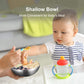 Stainless Steel Bowls, Sus304 18/8 Stainless Steel Food Grade Toddler Bowls Set, 4 Pack Stainless Steel Mixing Bowls, Non Toxic
