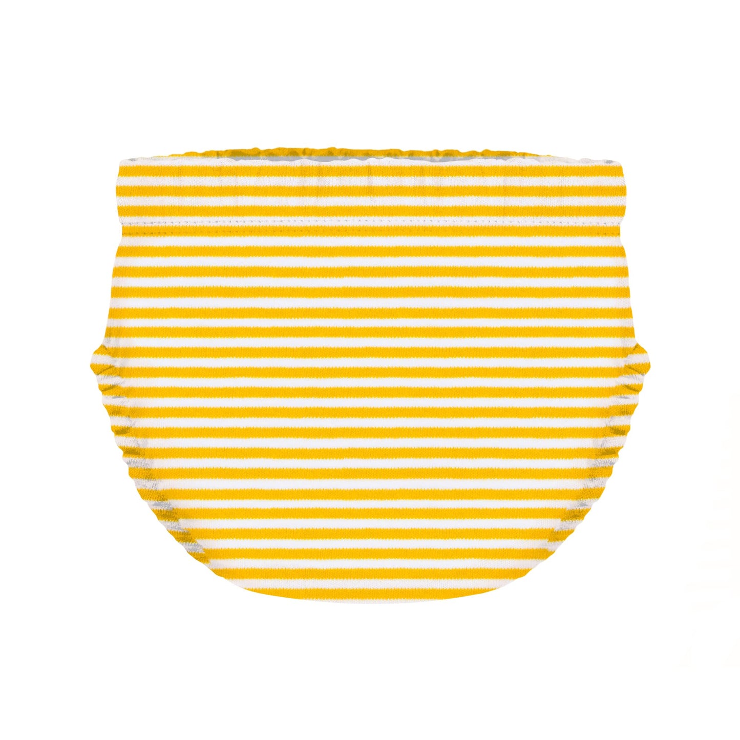 College Baby Striped Game Day Polo Dress With Bloomer - East Carolina Pirates Ecu Logo - Gold/White - 12 Months