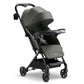 Mompush Lithe V2 Lightweight Travel Stroller, Compact Foldable Baby Stroller with Travel Bag, One-Hand Fold Stroller, Snack Tray