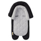 GoldBug Baby & Toddler 2-in-1 Duo Head Support for Car Seats - Black