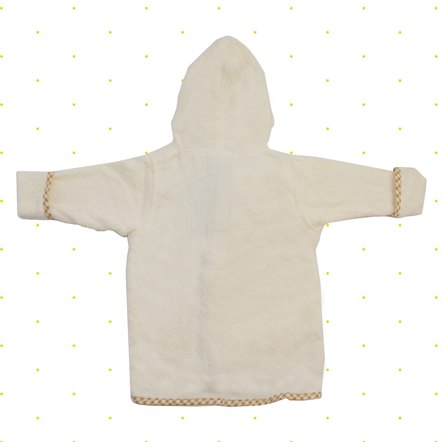 Spasilk 100% Cotton Hooded Terry Bathrobe With Booties - Baby Girl Gifts - Baby Boy Gifts - One Size - Shower Gift