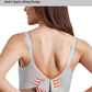 Ilovesia 3Pack Nursing & Pumping Bra All In One Hands Free Pumping Bra Black+Gray+Beige Size 2Xl
