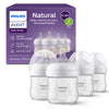 Philips Avent Natural Baby Bottles with Natural Response Nipples (Slow Flow, Flow 2), 4oz, 24-Pack, SCY900/04