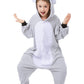Canasour Koala Onesie Halloween Kids Cosplay Costume Girls Animal Unisex Outfuit One Piece Hooded Farm Soft Pajamas Grey Party 1