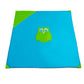 Munchkin Brica Go Play Portable Baby Travel Playmat, 58    X 58   , Blue/Green , 2 Piece Set