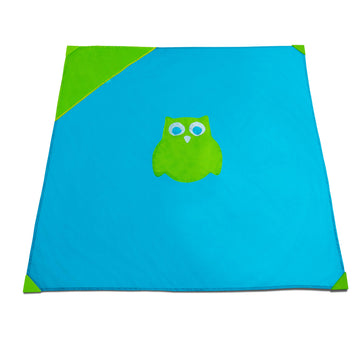 Munchkin Brica Go Play Portable Baby Travel Playmat, 58    X 58   , Blue/Green , 2 Piece Set