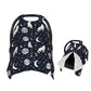 Muishi Wolf Star and Moon Baby Car Seat Canopy Nursing Cover for Newborn Car Seat Breastfeeding Covers Blanket Newborn Shower Gi
