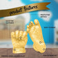 Chuckle - Baby Handprint & Footprint Casting Kit, 3D Moulding Gift Set, Memories, Keepsakes, For Kids Or Newborn, Baby Shower Pr