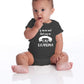 If Mom And Dad Say No Call Grandma - Funny Baby Essentials Bodysuit - Cute Newborn Boy Clothes (12 Months, Black)