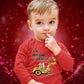 Tractor & Digger Toddler Boys Valentines Shirt Heart Dab Funny Valentine'S Day Kids Long Sleeve T-Shirt For Toddlers 4T Red