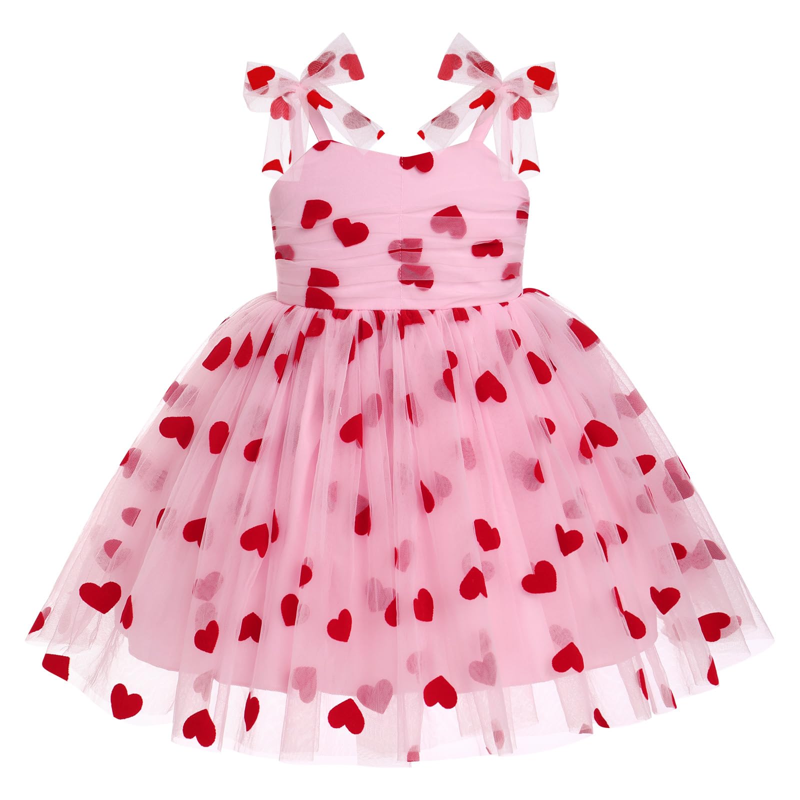 Baby Valentines Day Outfit Girl: My First Valentine'S Girl Infant Birthday Princess Dresses For Kids Cupid Photoshoot Toddler St