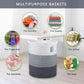 Bosroty Large Laundry Hamper Basket For Girls Boys Kids 72L, Nursery Hamper, Tall Laundry Basket, Blanket Basket, Clothes Basket