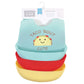 Hudson Baby Unisex Baby Silicone Bibs, Tacos, One Size
