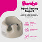 Bumbo Infant Floor Seat Baby Lounger Sit Up Support Chair For 3 To 12 Months With 3-Point Adjustable Safety Strap Harness And Ro