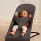Babybjrn Bouncer Balance Soft, Dark Gray, Woven/Jersey, Tri-Fabric | 2-In-1 Adjustable Baby Bouncer Seat And Toddler Chair, Newb