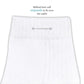 Fruit Of The Loom Baby 14-Pack Grow & Fit Flex Zones Cotton Stretch Socks - Unisex, Girls, Boys (2-4 Years, White)
