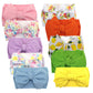 Kidocheese Big Bows Baby Girl Headbands With Bows Elastics Nylon Hairbands Oversized Head Wraps Large Hair Bow Hair Accessories