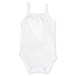 Honestbaby 5-Pack Organic Cotton Cami Bodysuits, Bright White, Preemie