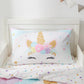 Pinnkku 4-Piece Toddler Bedding Set, Includes 1 Flat Sheet, 1 Fitted Sheet, 1 Comforter And 1 Reversible Pillowcase, Standard To