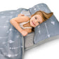 Nap Mat With Removeble Pillow And Fleece Blanket For Regalo My Cot/Joovy Travel Cot, Super Soft & Skin Friendly, Perfect Kids Sl
