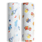 ORANGE SUGAR Swaddle for New Born Baby | Set of 2 | 100% Soft Cotton, Muslin Cloth for New Born Baby, Baby Swaddle Wrap  Starry