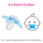 Mam Variety Pack Baby Pacifier, Includes 3 Types Of Pacifiers, Nipple Shape Helps Promote Healthy Oral Development, 0-6 Months,