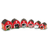 Melissa & Doug Nesting and Sorting Barns and Animals With 6 Numbered Barns and Matching Wooden Animals - Numbers Learning Toys, 
