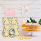 Winnie Baby Shower Games Set, Classic Pooh Pacifier Hunt Sign For Baby Shower Game, 50Pcs Yellow Mini Pacifiers Decor For Baby S