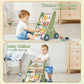 Bautia Wooden Baby Walker, Montessori Walker for Babies 6-12 Months, Push Walking Toys for 1 Year Old Learning to Walk