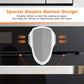 Gcrq 2 Pcs Oven Door Lock Child Safety, Oven Baby Proof Childproof Oven Front Lock Easy To Install And Use Heat-Resistant And Du