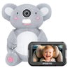 IPOZITO Baby Car Camera with 1080P HD Night Vision Koala Rear Facing Car Seat Camera to Easily Observe Your Babys Move for Kids 