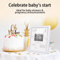Hamuiers Sonogram Signature Frame Guest Book, Ultrasound Picture Keepsake Frame, Baby Shower Guest Book Alternatives, Gift For E