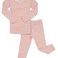 Avauma Baby Boys Girls Pajama Set 6M-7T Kids Cute Toddler Snug Fit Pattern Design Pjs Cotton Sleepwear (Check.Pink.L)