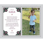 Sweet Gift For Gaga From Grandchild For Grandparents Day, Christmas Or Birthday, Personalized 8X10 Inch Custom Print