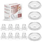 8PCS Silicone Duckbill Valve & 4PCS Silicone Diaphragm Compatible with Momcozy S12 Pro/S9 Pro/S12/S9 Breastpump, momcozy Breast 