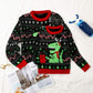 Simplee Kids Ugly Christmas Sweater Family Matching Outfits For Holiday Party Knitted Pullover For Winter 4T Kids