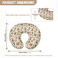 Nursing Carseat Canopy Pillowcase Breastfeeding Cover for Infant Girl & Boy, Highland Cow Cactus Stretchy Car Seat Covers for Ba