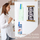 2 Pcs Sonogram Picture Frame, Wooden Magnetic Ultrasound Picture Frame For Refrigerator With Love At First Sight, For Baby Annou
