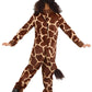 Girl'S Giraffe Costume With Headband - Kid'S Giraffe Jumpsuit - Child Safari Zoo Animal Halloween Costume S
