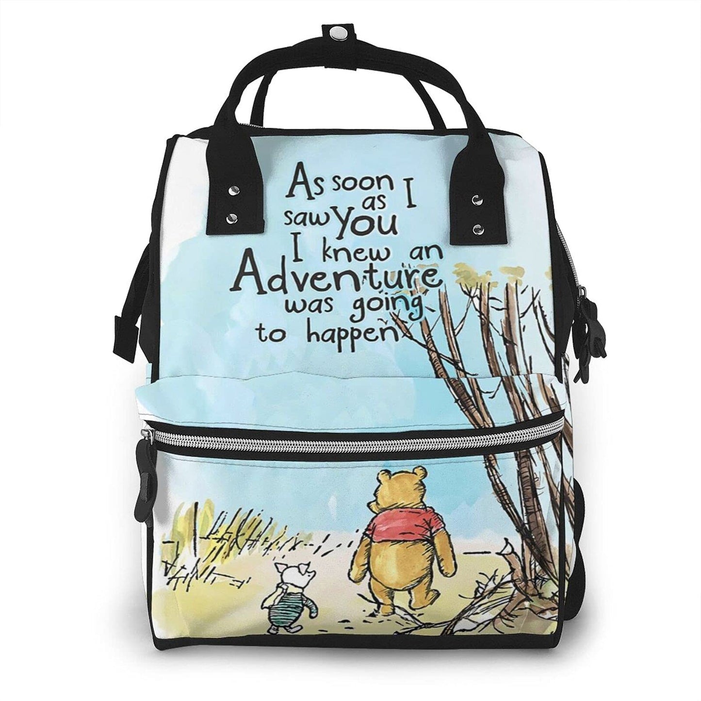 Ichika Nakano Cute Diaper Bag Cartoon Diaper Bag Backpack Bear Mom Waterproof Large Nappy Bags for Women