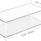 4 Pack Breastmilk Freezer Storage Container, Clear Storge Bins For Breastmilk Storage Bags Freezing Resuable Plastic Milk Yogurt