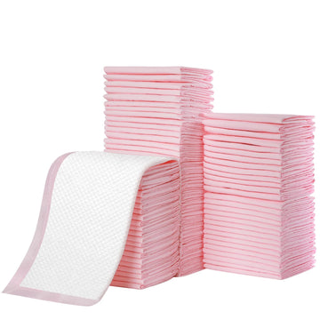 Disposable Changing Pad Liners Pack Of 100 Baby Incontinence Changing Pads Diaper Underpads Ultra Soft Super Absorbent Waterproo